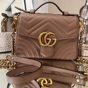 Gucci Marmont Mini Top Handle Bag